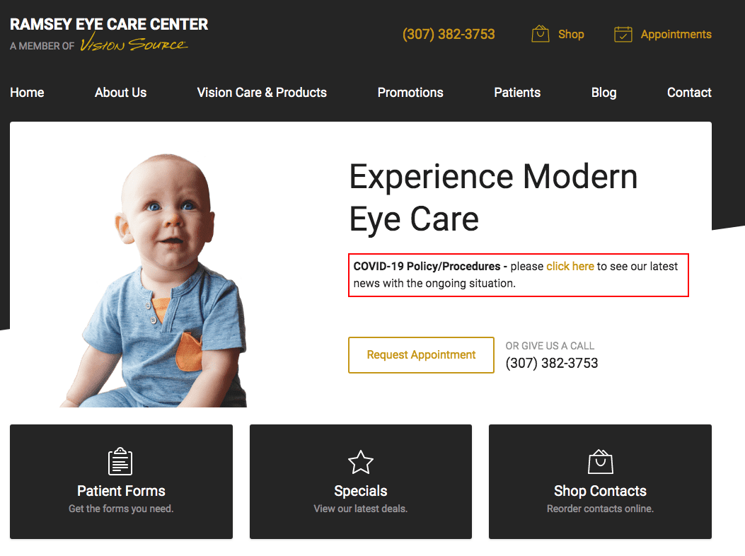 Dr. Ramsey Ramsey Eye Care, Rock Springs, WY